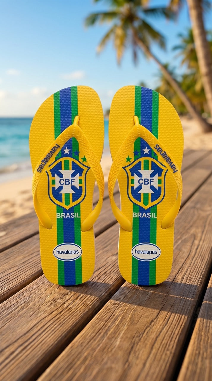 Havaianas Edicao Limitada CBF